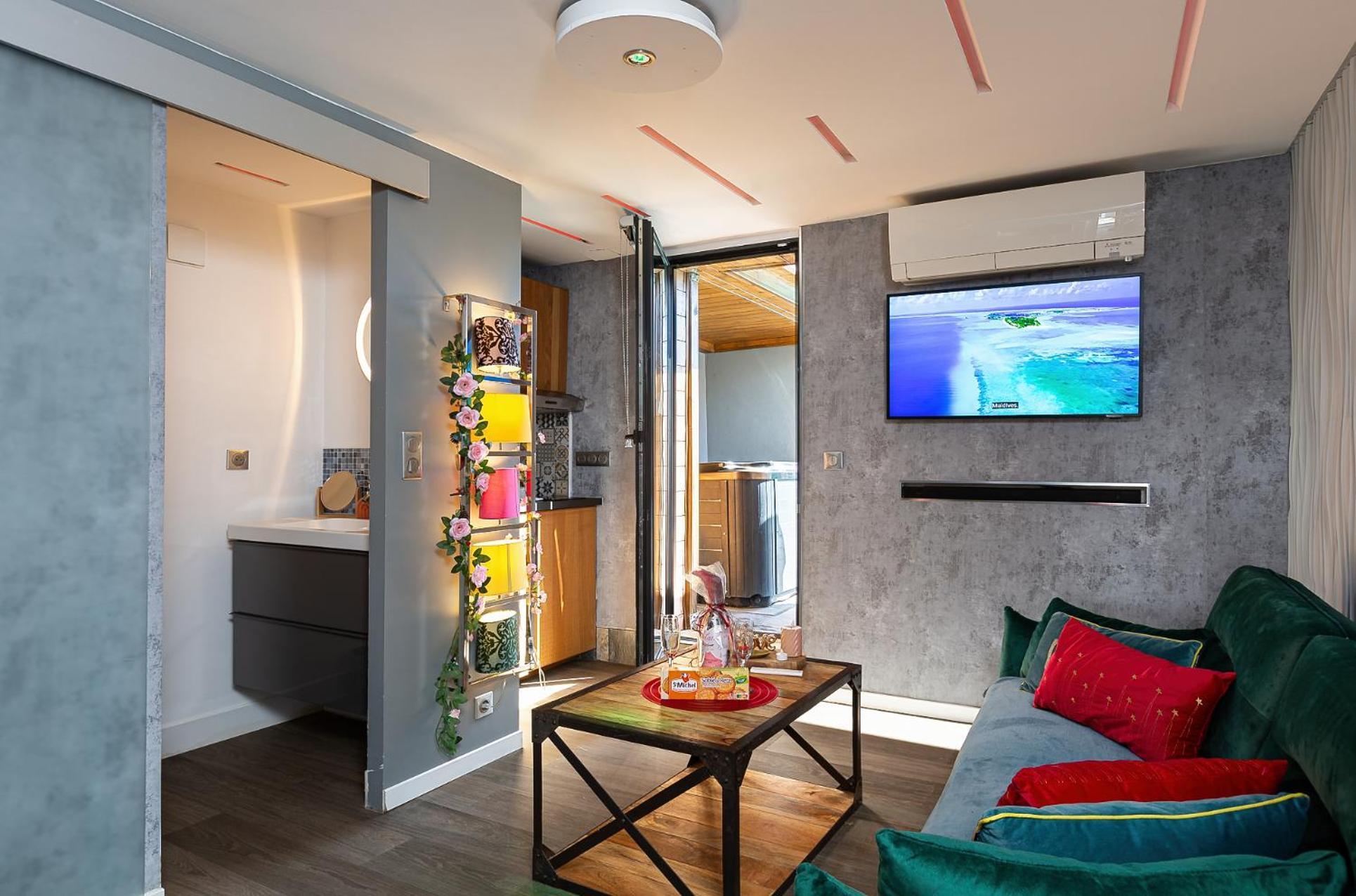 Gites Spa Strasbourg - Studio Romantique, Jacuzzi, Sauna, Terrasse Privee Furdenheim Екстериор снимка