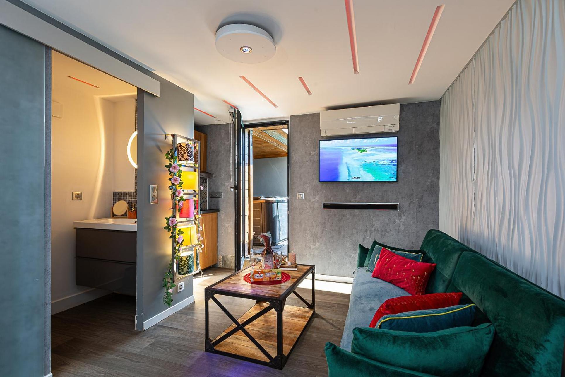 Gites Spa Strasbourg - Studio Romantique, Jacuzzi, Sauna, Terrasse Privee Furdenheim Екстериор снимка